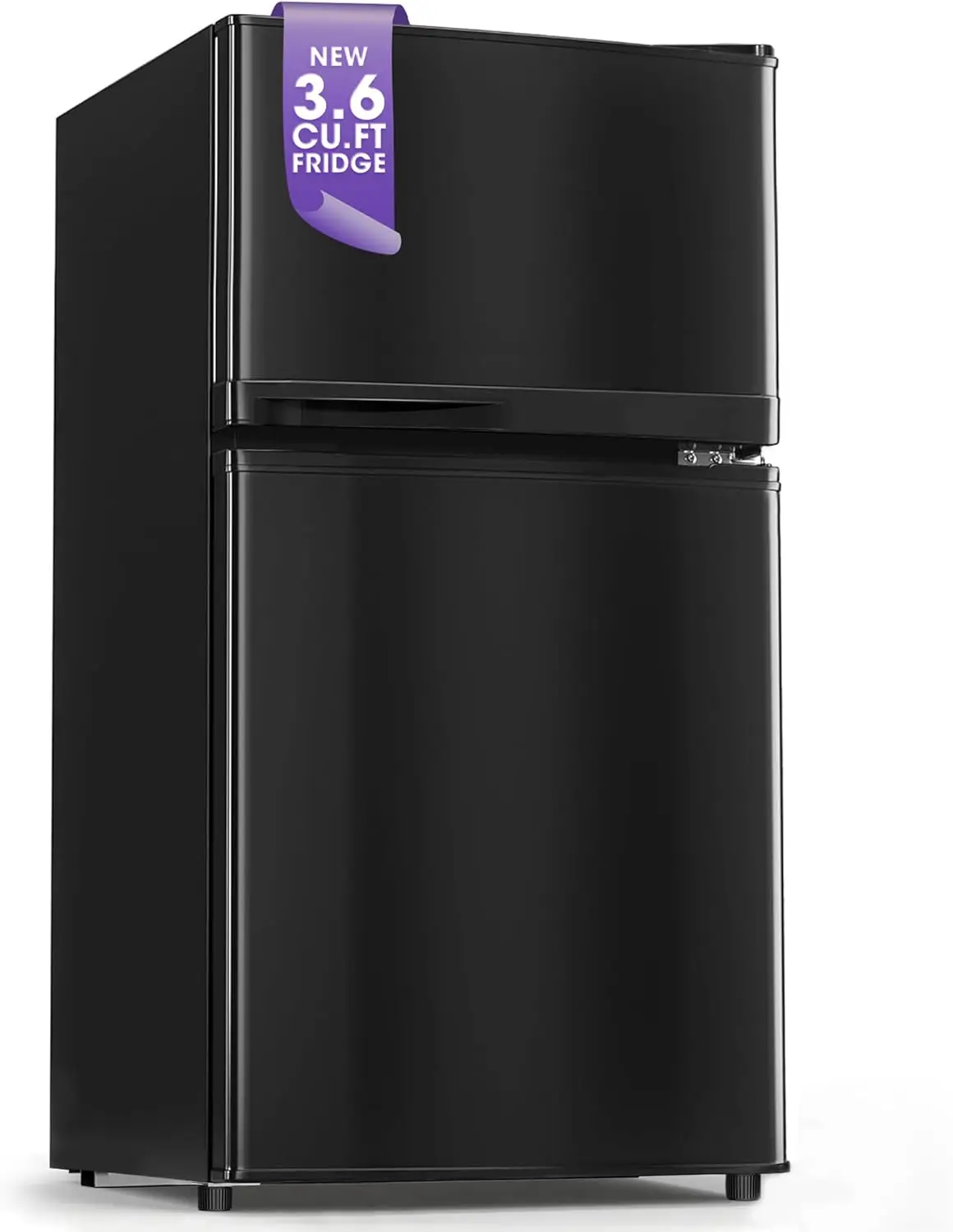 3.6 Cu.Ft Double Door Mini Fridge with Freezer, Compact Refrigerator with Removable Shelves, Low Noise Small Fridge for Dorm
3.6 Cu.Ft Double Door Mini Fridge with Freezer, Compact Refrigerator with Removable Shelves, Low Noise Small Fridge for Dorm