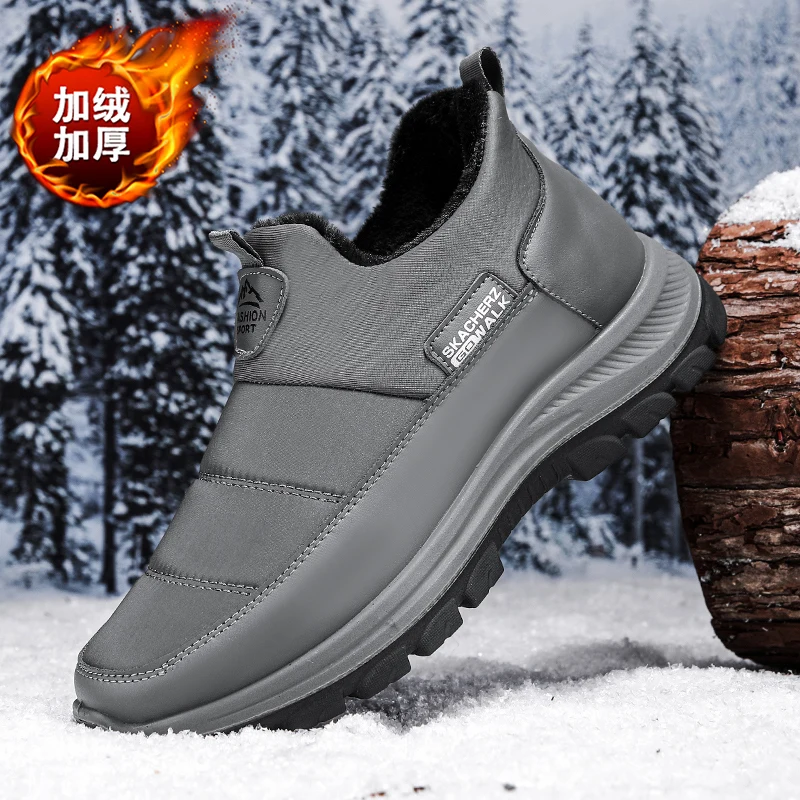 Men's Winter Boots Thermal Waterproof | Non-Slip Snow Shoes | Plush Lined Sneakers | Outdoor Hiking Boots for Men
Men's Winter Boots Thermal Waterproof | Non-Slip Snow Shoes | Plush Lined Sneakers | Outdoor Hiking Boots for Men