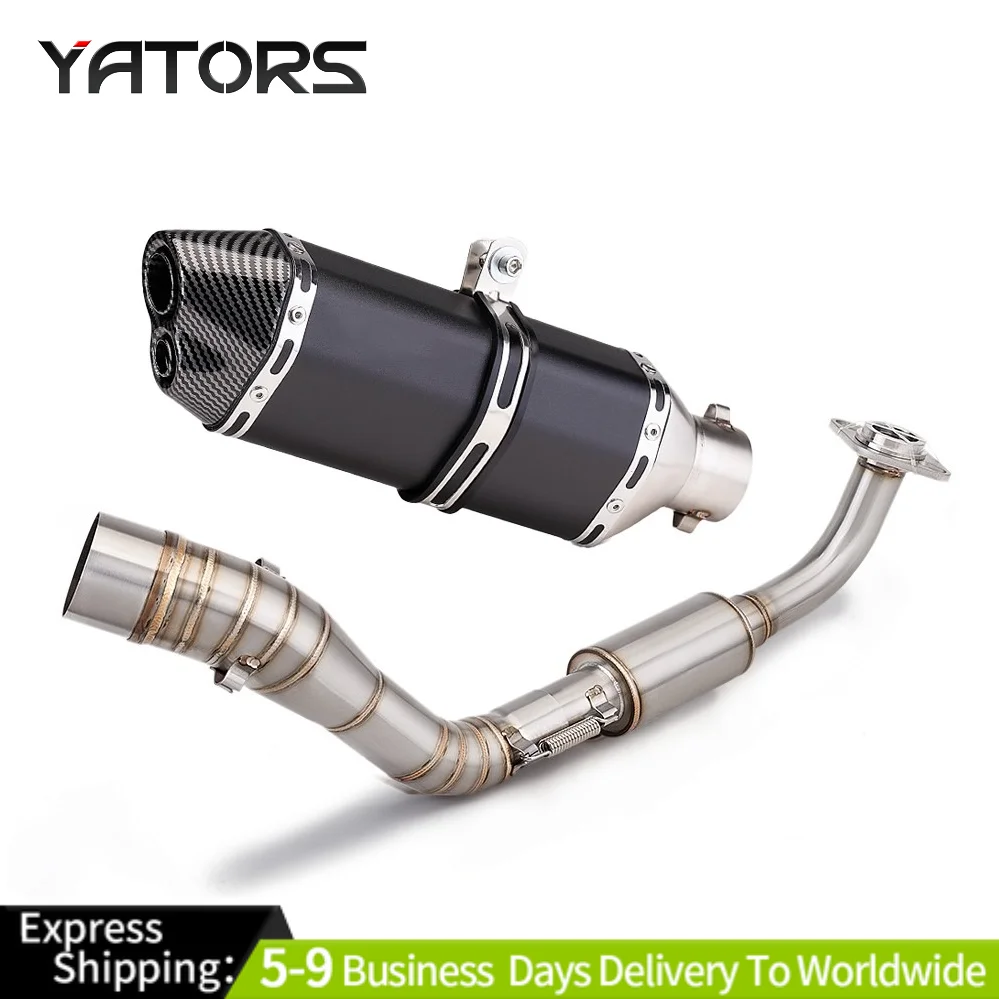 Front Link Pipe Exhaust Mufflers Full System Exhaust Systems Exhausts Pipes For Yamaha NMAX125 NMAX155 Slip-on
Front Link Pipe Exhaust Mufflers Full System Exhaust Systems Exhausts Pipes For Yamaha NMAX125 NMAX155 Slip-on