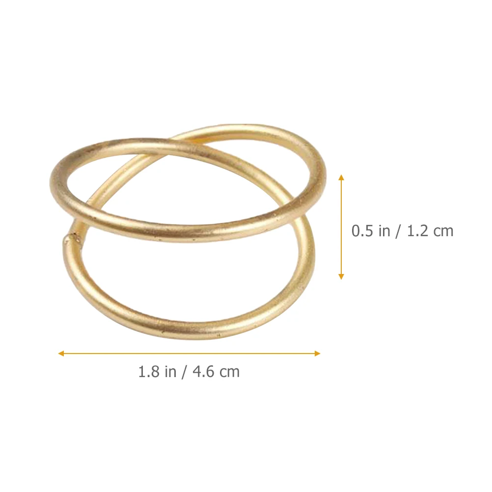 12 Pcs Rings Holder Alloy Spiral Rustic Modern Table Decor Christmas Spiral Napkin Rings Banquet Dining Accessories 
12 Pcs Rings Holder Alloy Spiral Rustic Modern Table Decor Christmas Spiral Napkin Rings Banquet Dining Accessories