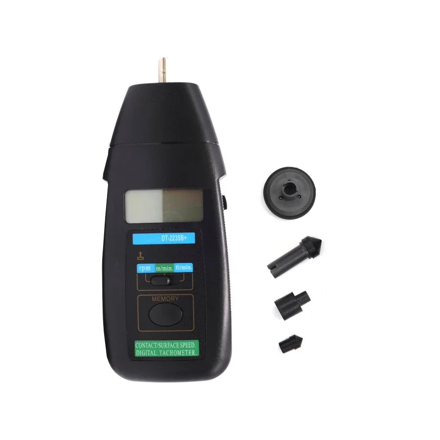 DT6235B Digital Tachometer Handheld Surface Speed Meter Rotational Speed Meter
DT6235B Digital Tachometer Handheld Surface Speed Meter Rotational Speed Meter