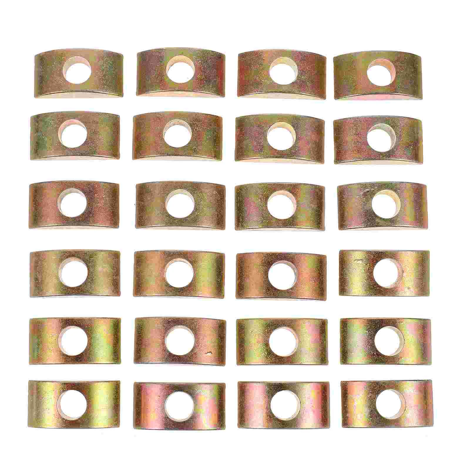 25pcs Wardrobe 4-in-1 Screw Spacers Half Moon Washer Furniture Assembly Fittings bed frame hardware Furniture Four-in-one Connec
25pcs Wardrobe 4-in-1 Screw Spacers Half Moon Washer Furniture Assembly Fittings bed frame hardware Furniture Four-in-one Connec