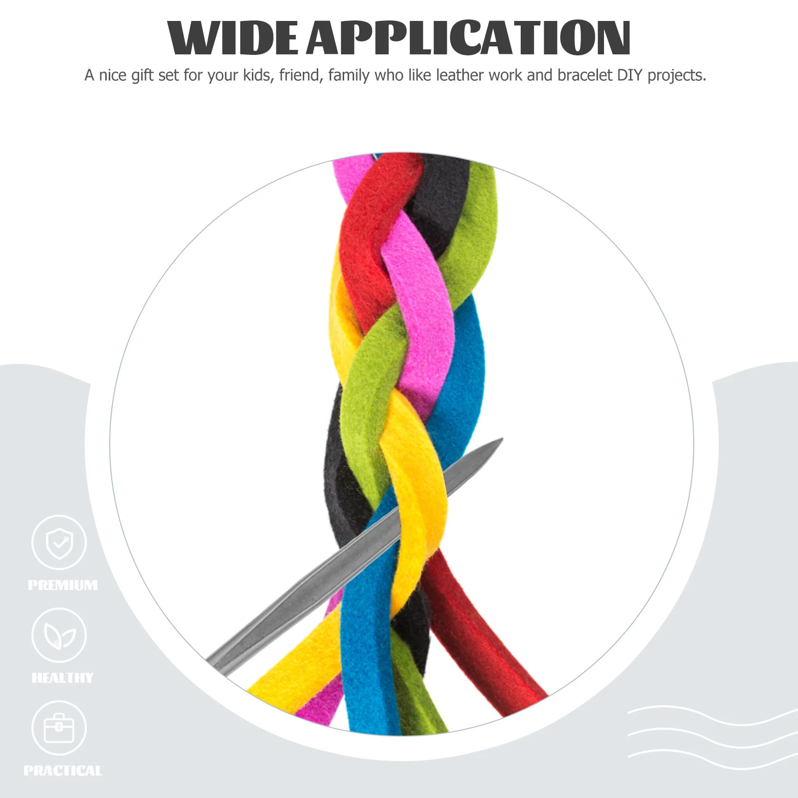 1Set Braiding Tools Kit Professional Work Needle Durable Metal Bracelet Lace Stitching Needles DIY Knitting Weaving
1Set Braiding Tools Kit Professional Work Needle Durable Metal Bracelet Lace Stitching Needles DIY Knitting Weaving