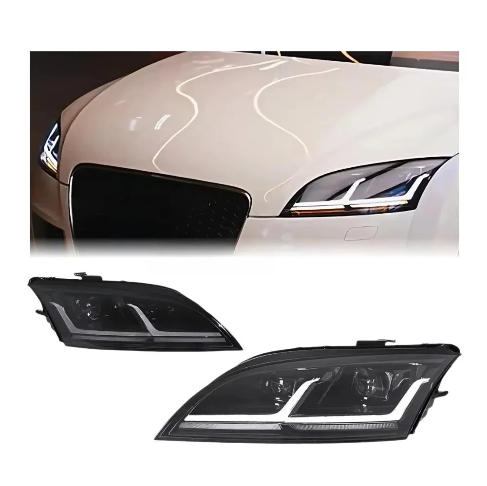 TT Headlight 2008-2014 Upgrade Headlights LED Plug and Play Modified Front Lamp Turn Signals Daytime Running Light for
TT Headlight 2008-2014 Upgrade Headlights LED Plug and Play Modified Front Lamp Turn Signals Daytime Running Light for