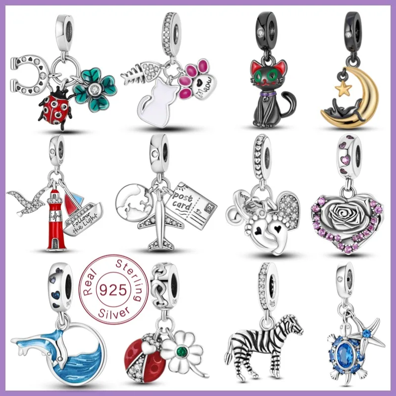 Charm Pearl Pendant 925 Pure Silver Earth Plane Ticket Pendant Charm Fit Original Bracelet Women's Jewelry Gift
Charm Pearl Pendant 925 Pure Silver Earth Plane Ticket Pendant Charm Fit Original Bracelet Women's Jewelry Gift