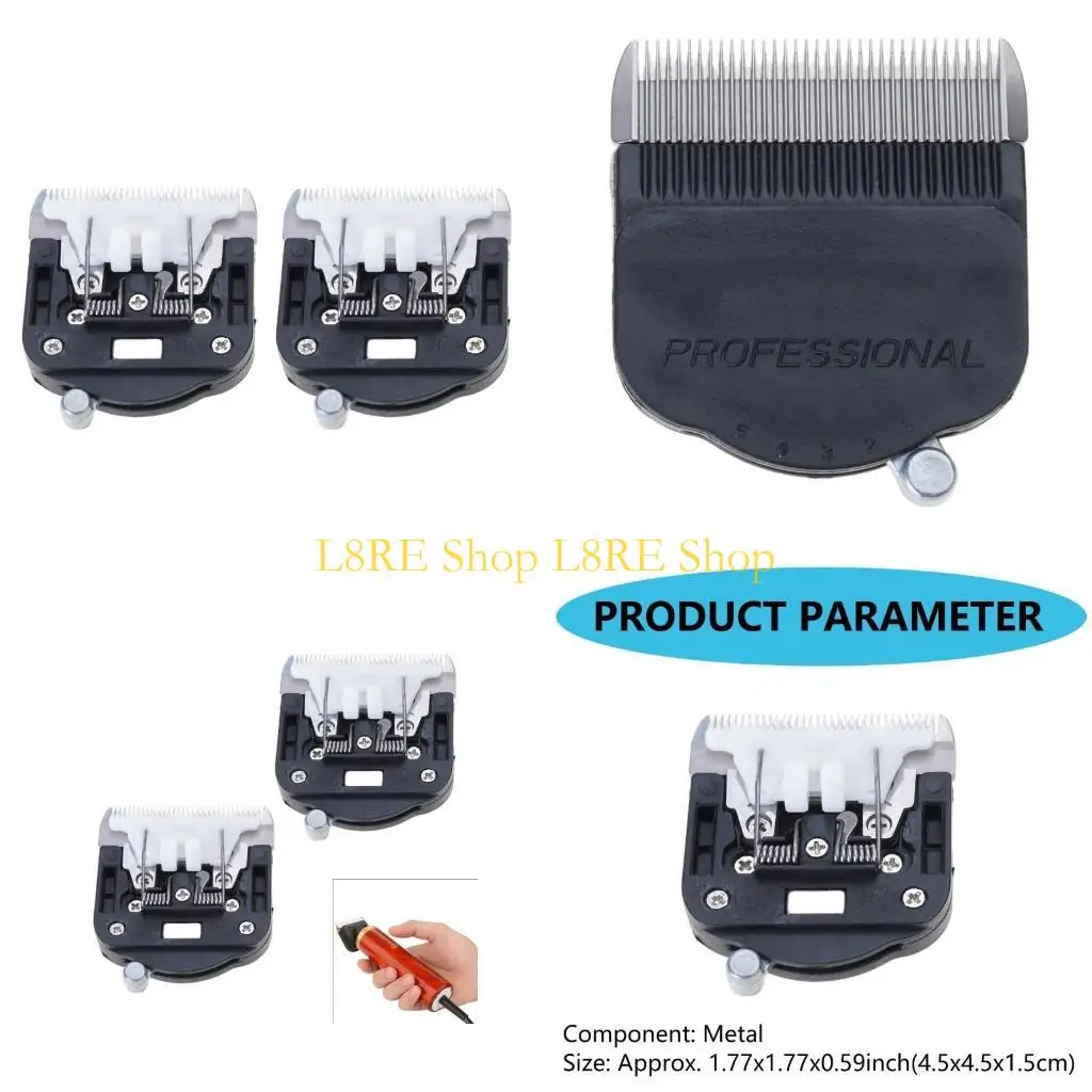 L8RE 2PCS PET TRIMMMER DOG GRAYNING MACHINE BLADE
L8RE 2PCS PET TRIMMMER DOG GRAYNING MACHINE BLADE