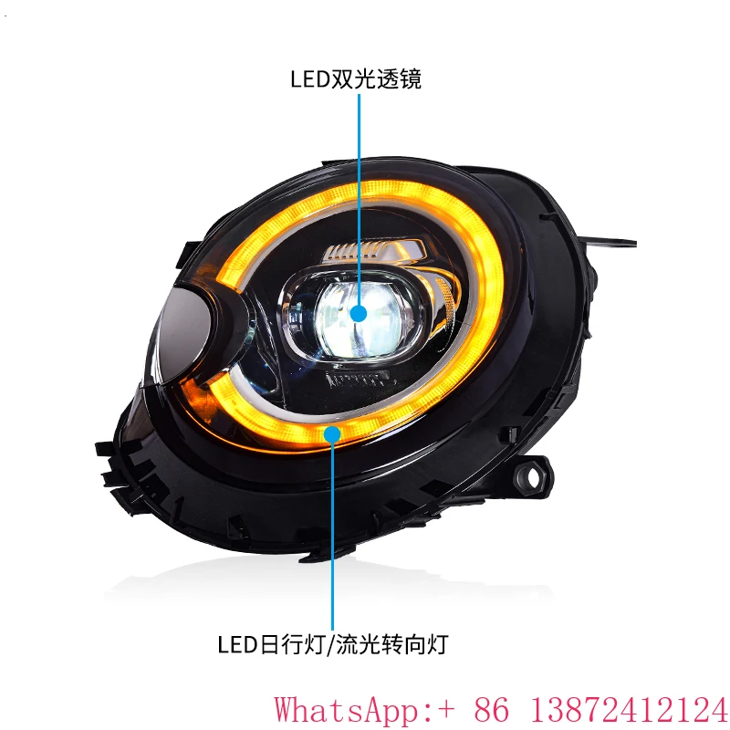 TYPY Wholesale Factory Animation DRL Headlights LED Head Lights for BMW Mini Cooper 2007-2013 R55 R56 R57 R58 R59
TYPY Wholesale Factory Animation DRL Headlights LED Head Lights for BMW Mini Cooper 2007-2013 R55 R56 R57 R58 R59