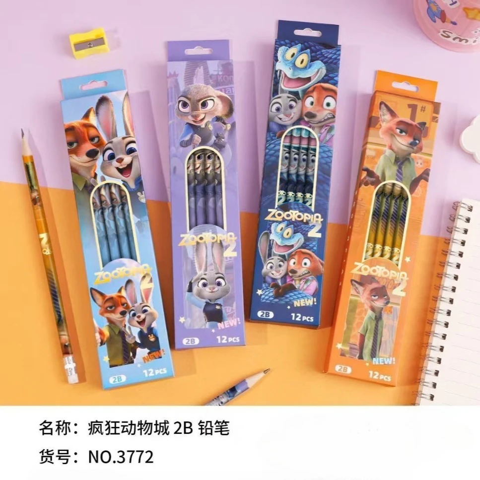 Zootopia Cartoon 2B Pencil Special Wooden Natural Wood Pencil for Students Ideal for Drawing and Writing Back to School Season
Zootopia Cartoon 2B Pencil Special Wooden Natural Wood Pencil for Students Ideal for Drawing and Writing Back to School Season