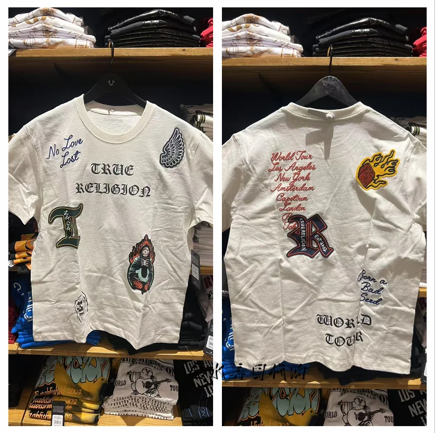 2025 New Products Short Sleeves True Faith Summer Casual Short Sleeves Tops Youthful Vitality
2025 New Products Short Sleeves True Faith Summer Casual Short Sleeves Tops Youthful Vitality