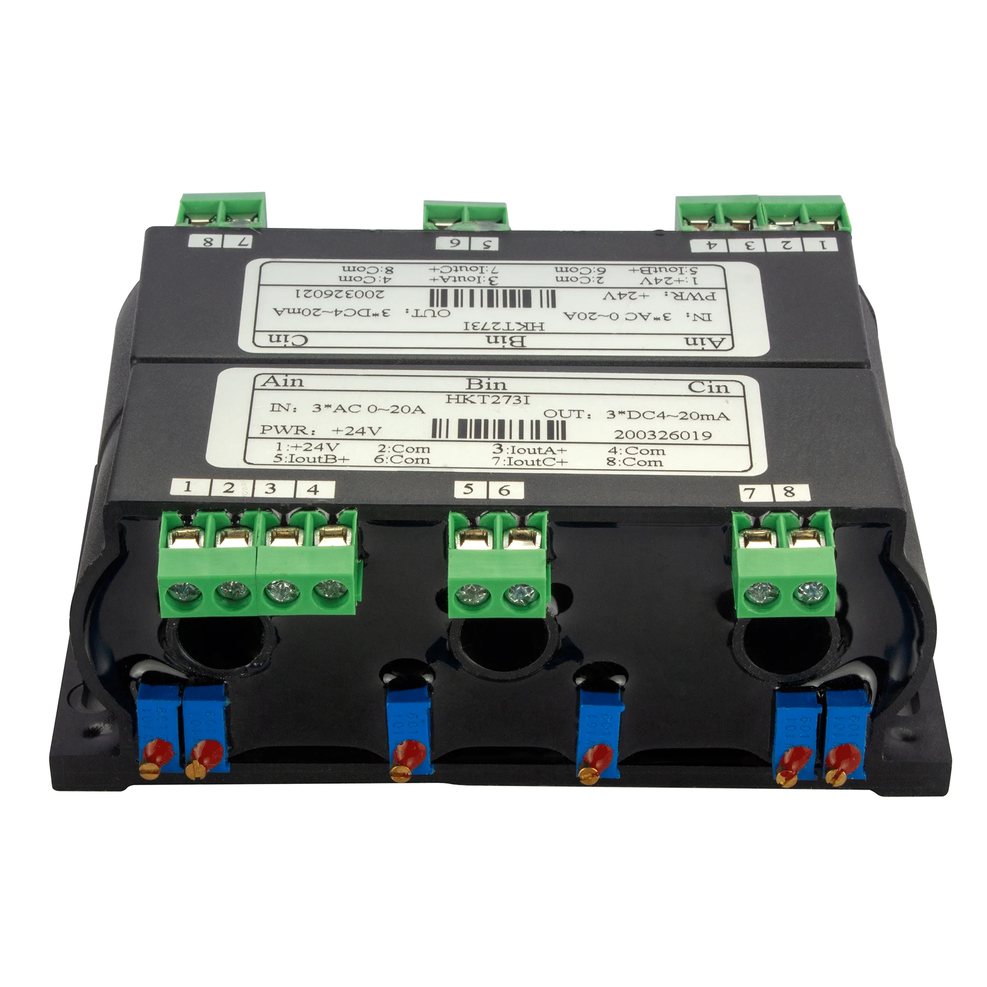 AC Current Sensor Tranducer 0-50A 0-100A 0-200A Three Phase Current Transmitter 4-20mA 0-10V 0-5V RS485 Hall Current Sensor
AC Current Sensor Tranducer 0-50A 0-100A 0-200A Three Phase Current Transmitter 4-20mA 0-10V 0-5V RS485 Hall Current Sensor