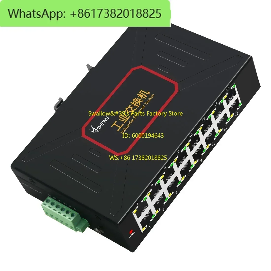 Metal Case 16 Ports Industrial-grad Ethernet Switches DC12~58V 10/100Mbps DIN Rail Type RJ45 Network Switch Support
Metal Case 16 Ports Industrial-grad Ethernet Switches DC12~58V 10/100Mbps DIN Rail Type RJ45 Network Switch Support
