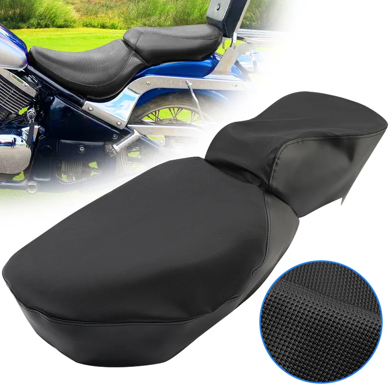 PU Leather Motorcycle Protective Seat Cover Waterproof Dustproof Cushion Cover Black For Kawasaki Vulcan VN400 800 1995-2012
PU Leather Motorcycle Protective Seat Cover Waterproof Dustproof Cushion Cover Black For Kawasaki Vulcan VN400 800 1995-2012