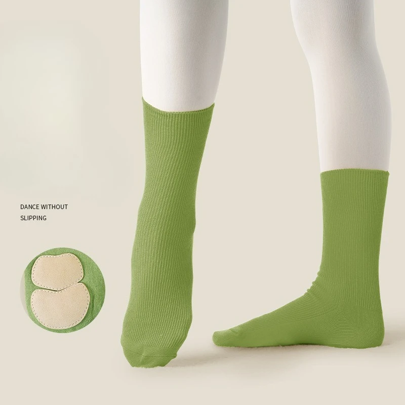 Customized Socks Anti Slip Professional Women's Bottom Adult Practice Children's Mid Tube Three Piece Bottom Modern Dance Socks
Customized Socks Anti Slip Professional Women's Bottom Adult Practice Children's Mid Tube Three Piece Bottom Modern Dance Socks