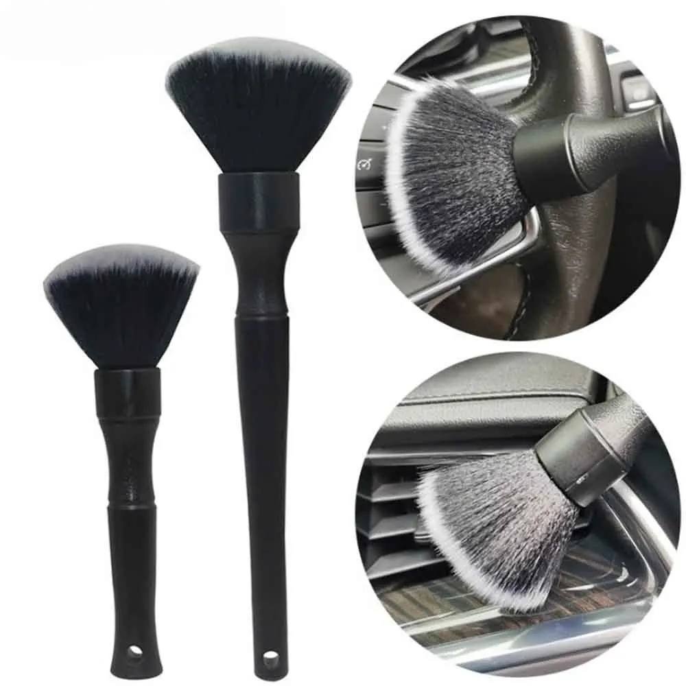 1PC/2PCS Multifunctional Detail Brush - Ultra Soft Synthetic Bristle Interior Detailing Brush for Car Dashboard Dust Removal
1PC/2PCS Multifunctional Detail Brush - Ultra Soft Synthetic Bristle Interior Detailing Brush for Car Dashboard Dust Removal