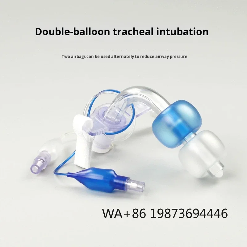 Disposable Double-Cuff Tracheostomy Catheter, for Artificial Ventilation & Assisted Respiration
Disposable Double-Cuff Tracheostomy Catheter, for Artificial Ventilation & Assisted Respiration