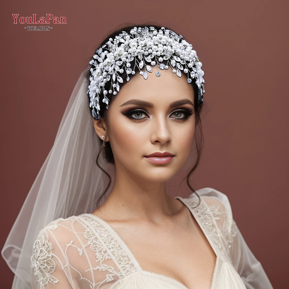 YouLaPan Bridal Pearls Rhinestone Headpiece Woman Wedding Crown Hair Accessories Brides Headband Party Beaded Headwear HP635
YouLaPan Bridal Pearls Rhinestone Headpiece Woman Wedding Crown Hair Accessories Brides Headband Party Beaded Headwear HP635
