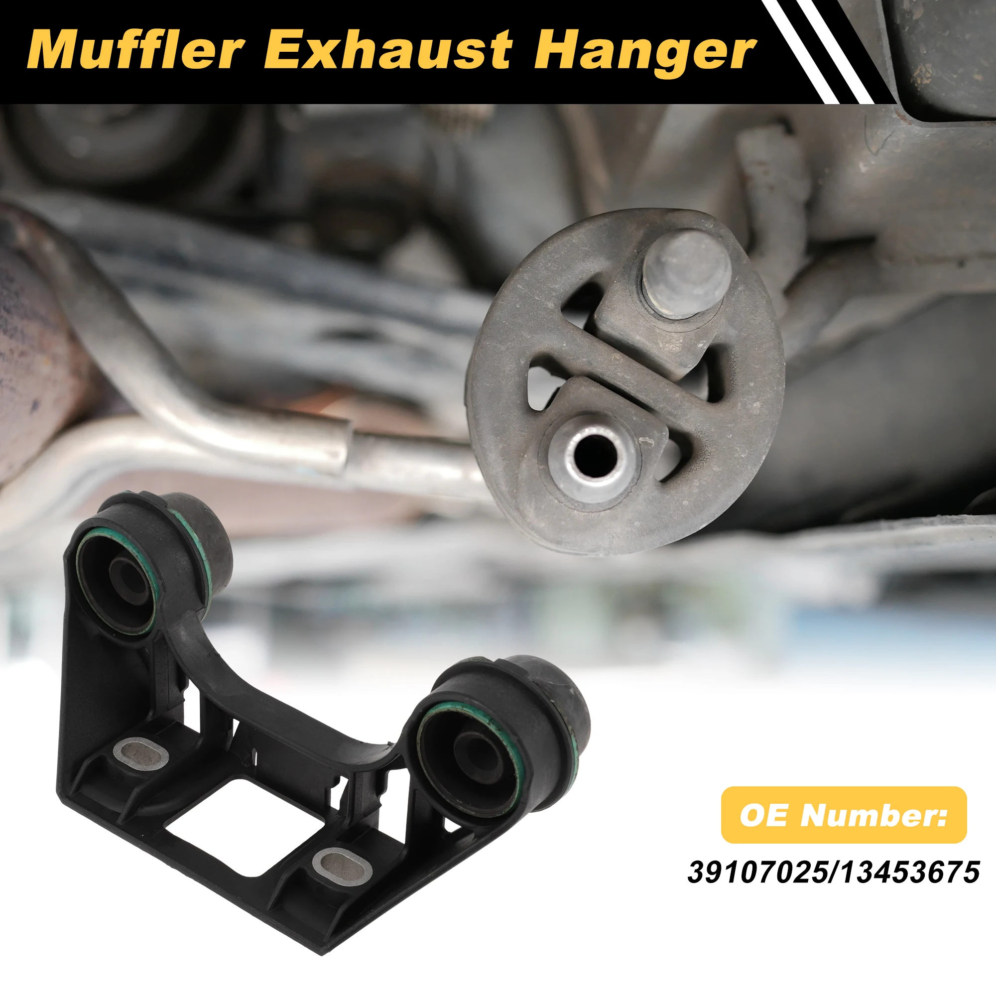 UXCELL Muffler Exhaust Hanger for Buick Verano 2015-2022 39107025 Metal Black 1 pcs
UXCELL Muffler Exhaust Hanger for Buick Verano 2015-2022 39107025 Metal Black 1 pcs