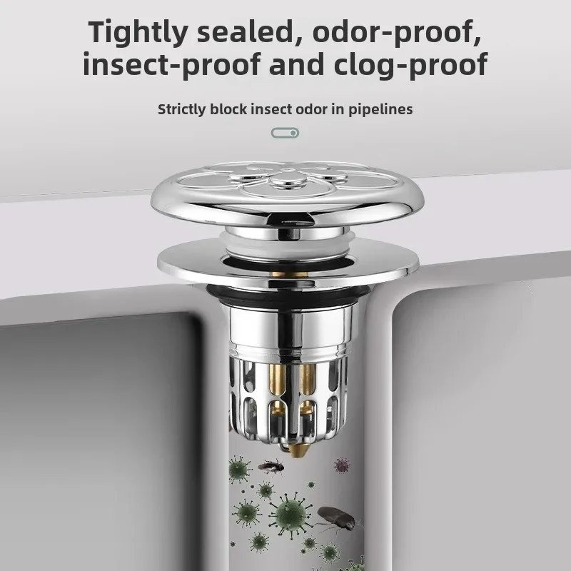 Универсальная сливная пробка для раковины в ванной, выдвижной сливной клапан, уловитель волос, фильтр-сетка для раковины, нажимной фильтрующий элемент
Универсальная сливная пробка для раковины в ванной, выдвижной сливной клапан, уловитель волос, фильтр-сетка для раковины, нажимной фильтрующий элемент