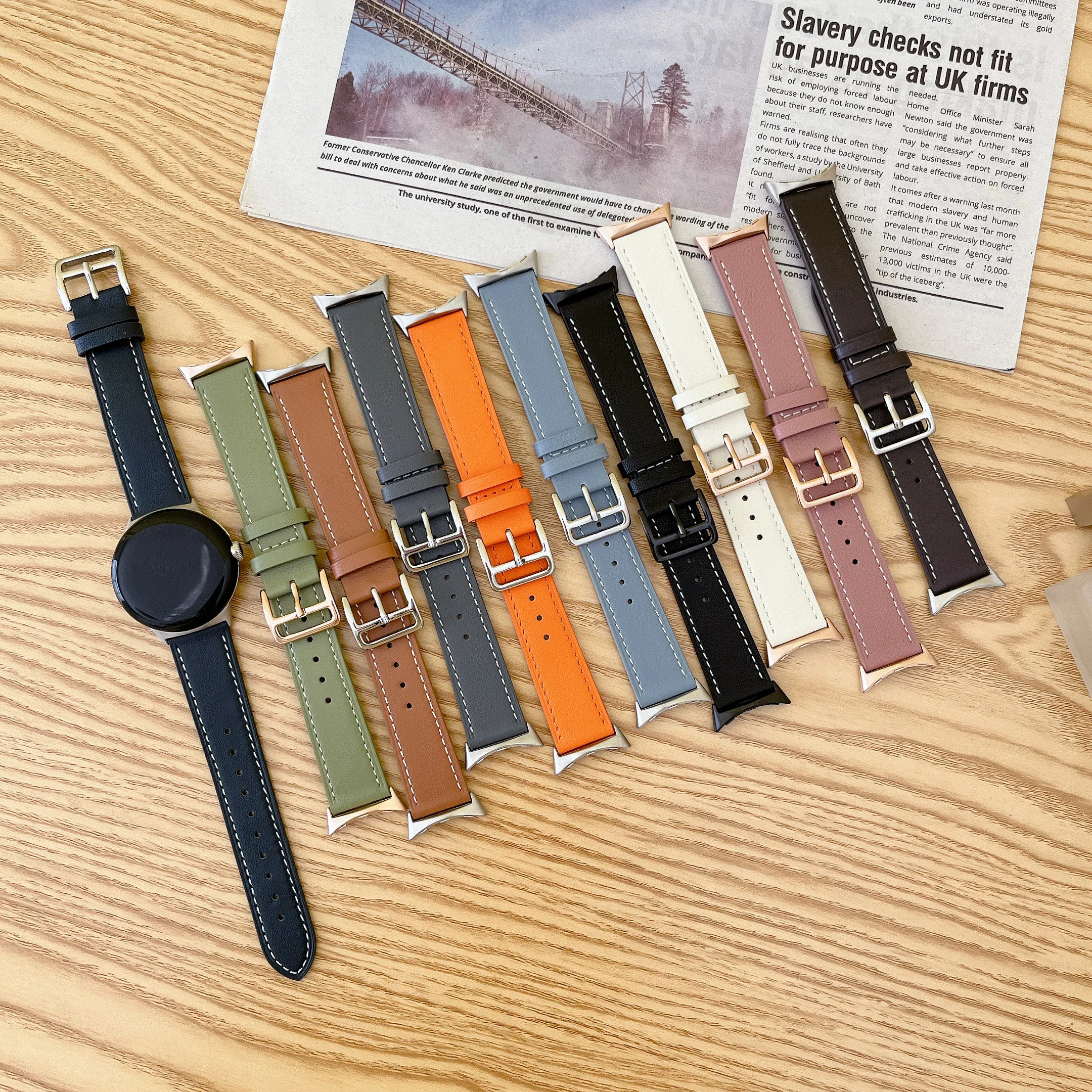 Leather watchband for Pixel Watch 1/2/3 41mm 45mm Smartwatch Wristband Bracelet strap Watch band Accessories
Leather watchband for Pixel Watch 1/2/3 41mm 45mm Smartwatch Wristband Bracelet strap Watch band Accessories