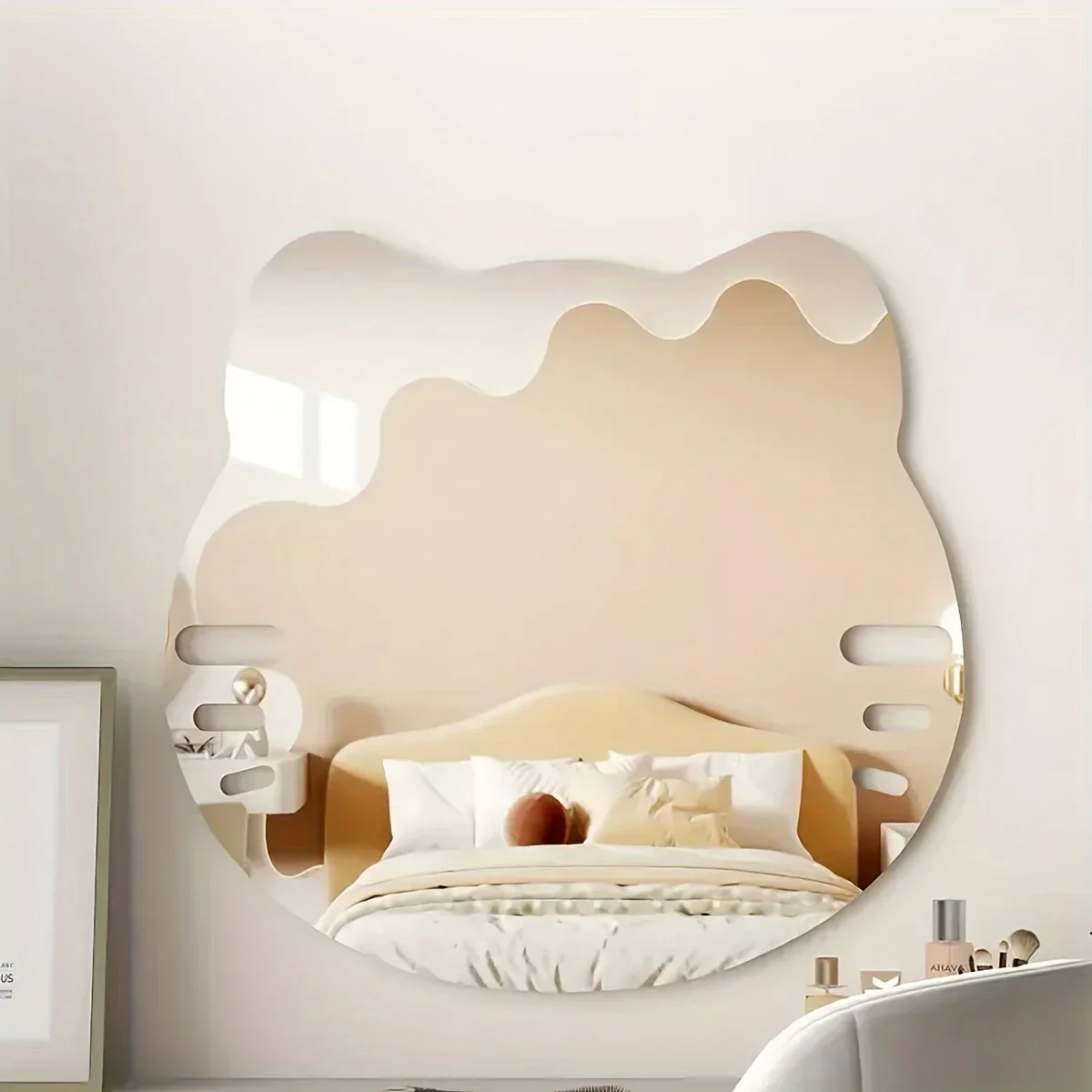 Kitty Cat Irregular Acrylic Shatterproof Mirrors, Non Glass Safety Mirror for Classroom, Bedroom, Bathroom, Cartoon Shape Mirror
Kitty Cat Irregular Acrylic Shatterproof Mirrors, Non Glass Safety Mirror for Classroom, Bedroom, Bathroom, Cartoon Shape Mirror
