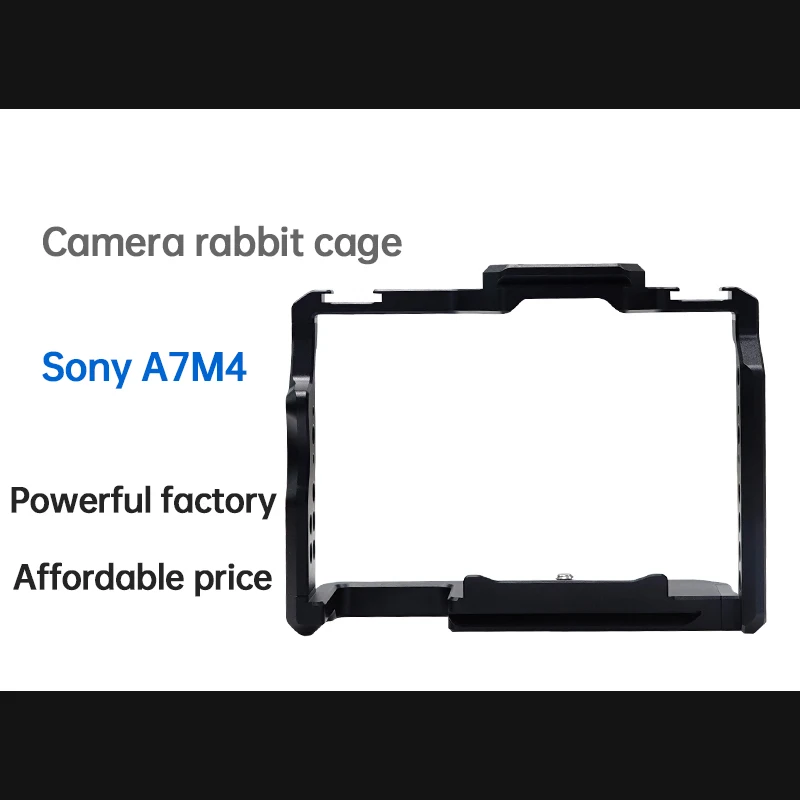 Металлический корпус с полным покрытием кроличьей клетки для камеры Sony A7M4 Micro Single A7M3 A7M2 A73A72 A7S2A7R3A7R2-042
Металлический корпус с полным покрытием кроличьей клетки для камеры Sony A7M4 Micro Single A7M3 A7M2 A73A72 A7S2A7R3A7R2-042