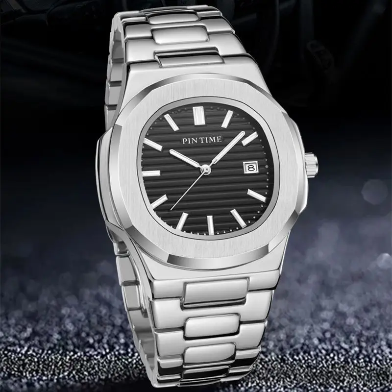 Quartz watch Luminous hands Stainless steel Quartz movement Self-winding quartz watch Water-resistant Unisex wristwatch Business
Quartz watch Luminous hands Stainless steel Quartz movement Self-winding quartz watch Water-resistant Unisex wristwatch Business