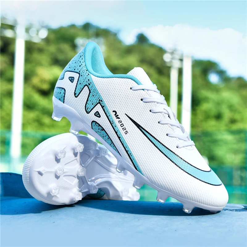 Original Men Soccer Shoes AG/TF Children Football Shoes Youth Football Boots Comfortable Athletic Training Cleat
Original Men Soccer Shoes AG/TF Children Football Shoes Youth Football Boots Comfortable Athletic Training Cleat