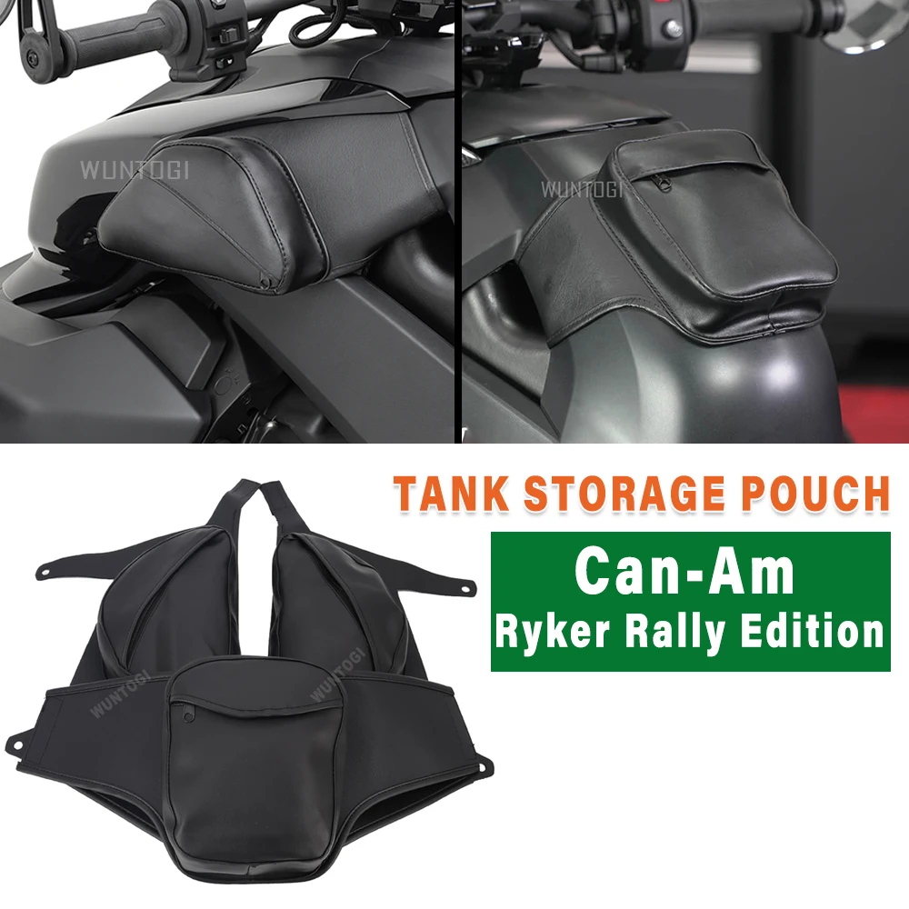 Motorcycle Fuel Tank Pouch Kits Accessories for Can-am Ryker Rally Edition Sport 2019-2022 Top Mount Storage Tool Bag
Motorcycle Fuel Tank Pouch Kits Accessories for Can-am Ryker Rally Edition Sport 2019-2022 Top Mount Storage Tool Bag