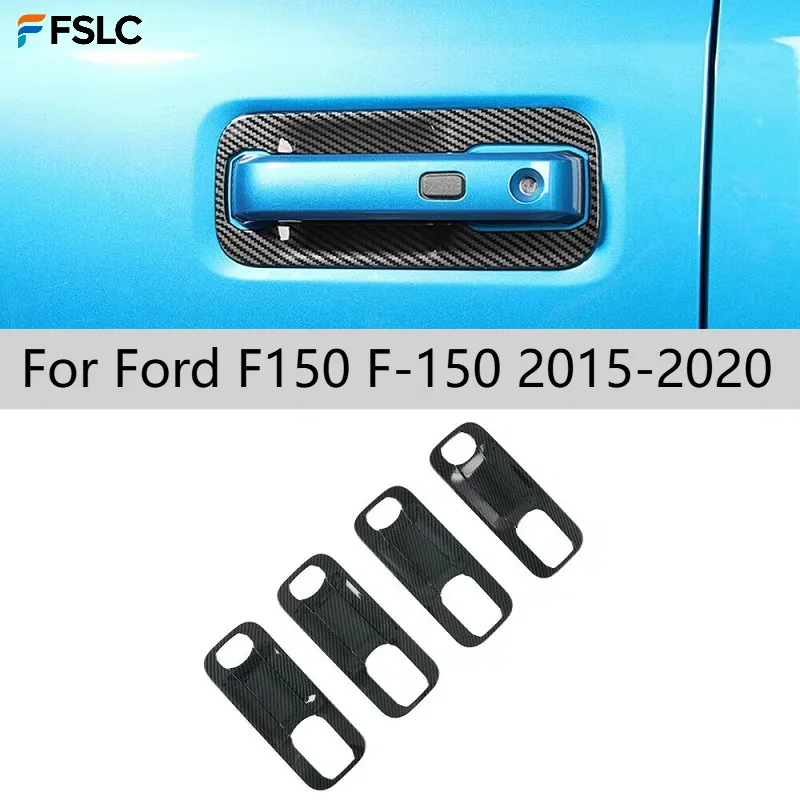For Ford F150 F-150 2015-2020 8Pcs Carbon Fiber Black Door Handle Bowl Cover Exterior Decor Protector Auto Accessories
For Ford F150 F-150 2015-2020 8Pcs Carbon Fiber Black Door Handle Bowl Cover Exterior Decor Protector Auto Accessories