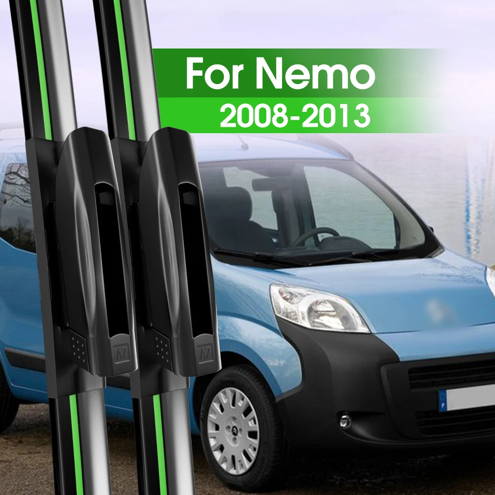 2pcs Front Windshield Wiper Blades For Citroen Nemo 2008-2013 2009 2010 2011 2012 Windscreen Window Accessories
2pcs Front Windshield Wiper Blades For Citroen Nemo 2008-2013 2009 2010 2011 2012 Windscreen Window Accessories