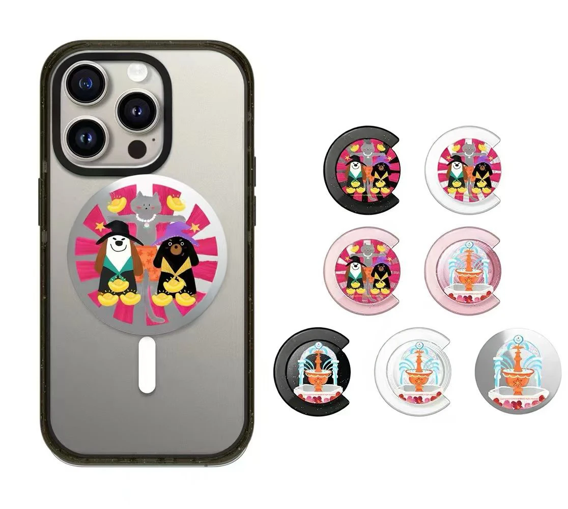 Fountain Pattern Magnetic Phone Grip Phone Stand for IPhone Holder Mount Support for Galaxy Mobile Phone Accessories
Fountain Pattern Magnetic Phone Grip Phone Stand for IPhone Holder Mount Support for Galaxy Mobile Phone Accessories