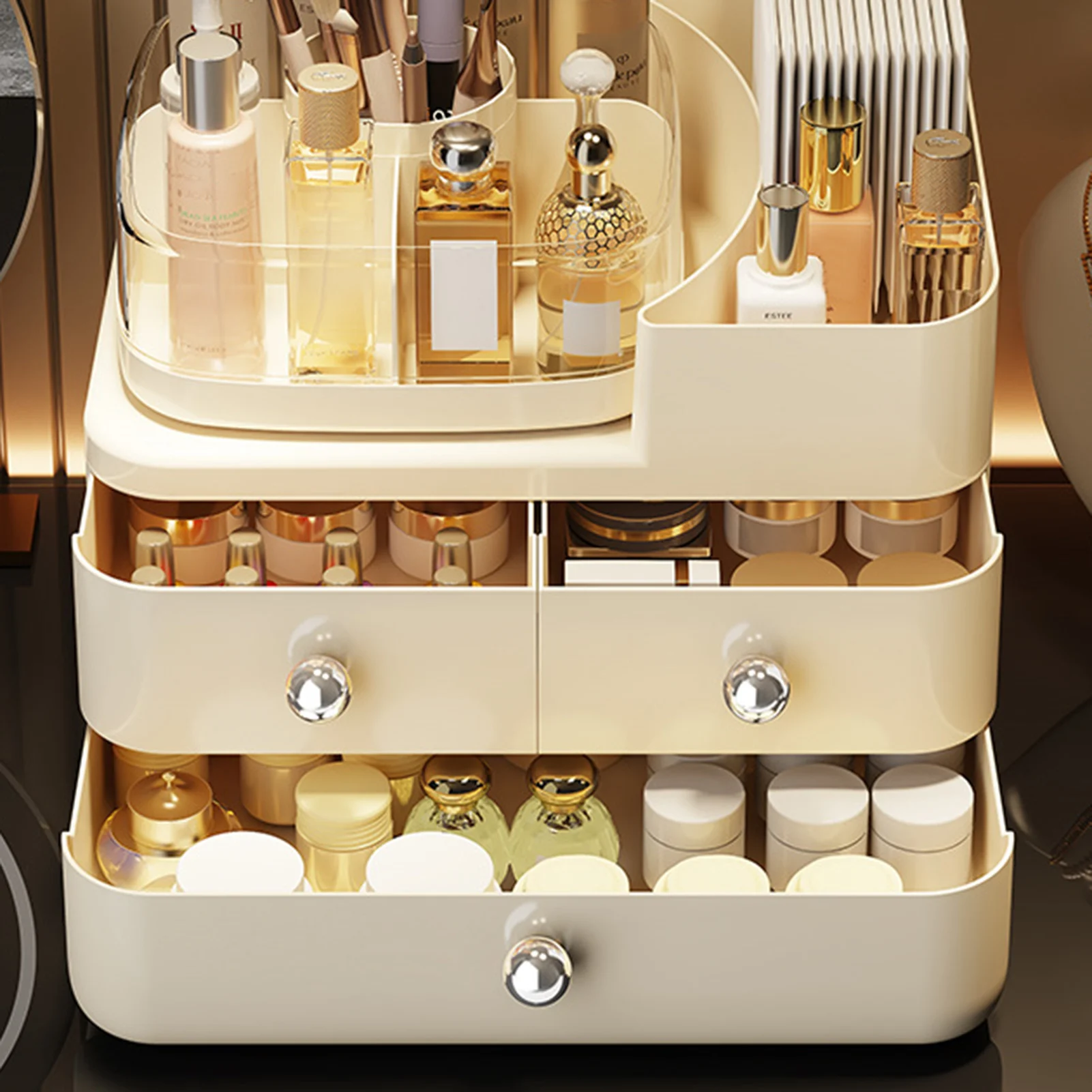 Bathroom Waterproof Storage Box Large Capacity Organizer Drawer For Cosmetic Jewelry Hair Accessory Student School Storage Rack
Bathroom Waterproof Storage Box Large Capacity Organizer Drawer For Cosmetic Jewelry Hair Accessory Student School Storage Rack