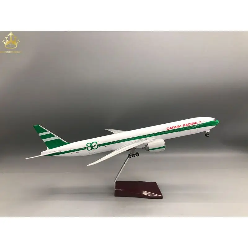 777 Cathay Pacific 80th Anniversary Aviation Aircraft Model 47cm with Lights and Wheels Simulation Static Aircraft Model Pendant
777 Cathay Pacific 80th Anniversary Aviation Aircraft Model 47cm with Lights and Wheels Simulation Static Aircraft Model Pendant