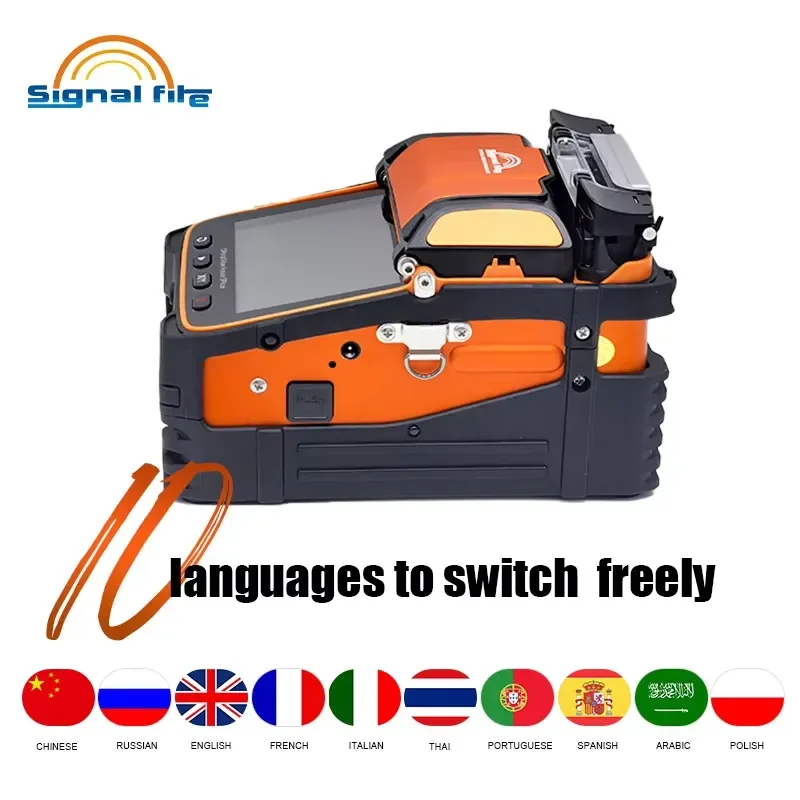 Fiber Optic Equipment Ai-9 Splicing Machine Fusion Splicer Signal Fire Ai-9
Fiber Optic Equipment Ai-9 Splicing Machine Fusion Splicer Signal Fire Ai-9