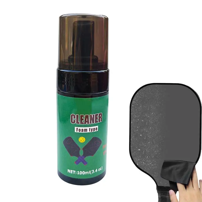 Pickleball Paddle Cleaner 100ml Safe Carbon Fiber Cleaner Tennis Racquet Cleanser Gentle Pickleball Dust Remover Rubber Reset
Pickleball Paddle Cleaner 100ml Safe Carbon Fiber Cleaner Tennis Racquet Cleanser Gentle Pickleball Dust Remover Rubber Reset