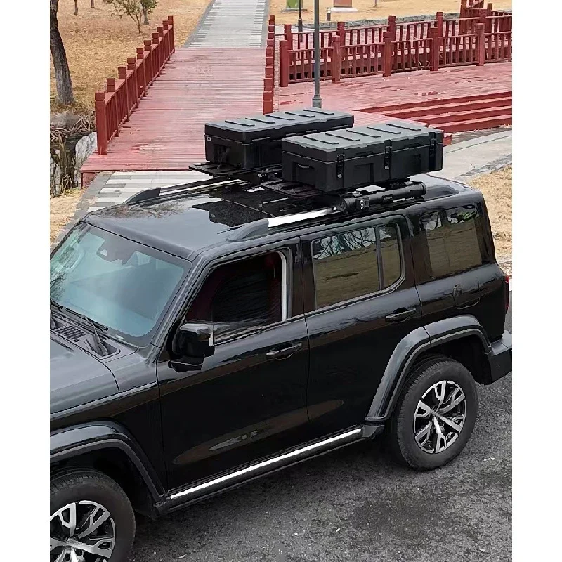 KQX High Quality Aluminum Alloy Car Roof Rack Platform for F150 Tacoma Hilux Ranger Pickup Truck 100kg+ Capacity Cargo Carrier
KQX High Quality Aluminum Alloy Car Roof Rack Platform for F150 Tacoma Hilux Ranger Pickup Truck 100kg+ Capacity Cargo Carrier