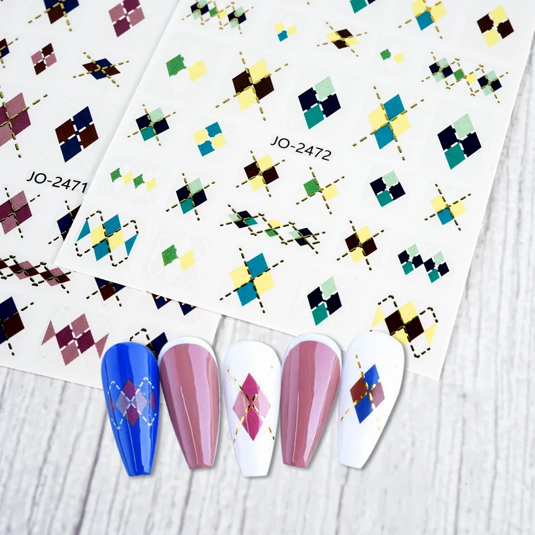 Alistone Sticker Nail Art Geometric Design DIY Press Sticker Charm Luxury Decoration Japan Korean
Alistone Sticker Nail Art Geometric Design DIY Press Sticker Charm Luxury Decoration Japan Korean
