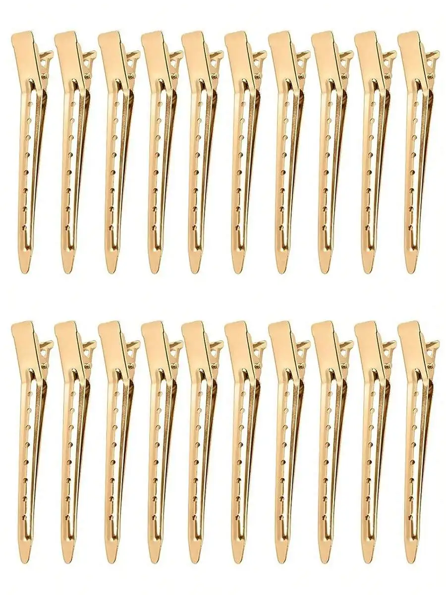 20pcs Metal Crocodile Hair Clips For Styling Dyeing Shaping Unisex Hair Accessories
20pcs Metal Crocodile Hair Clips For Styling Dyeing Shaping Unisex Hair Accessories