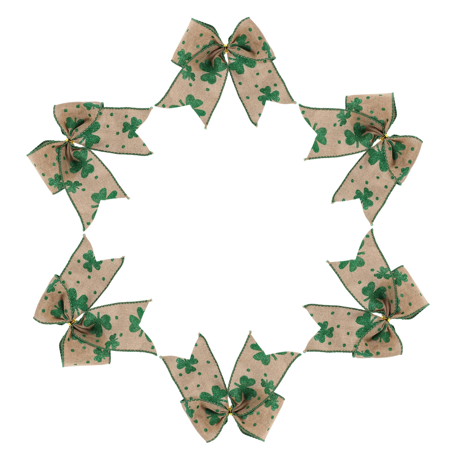 6pcs Bow Wall Decor Saint Patrick Bows H crafted Material Festive Touch Home Holiday Atmosphere
6pcs Bow Wall Decor Saint Patrick Bows H crafted Material Festive Touch Home Holiday Atmosphere