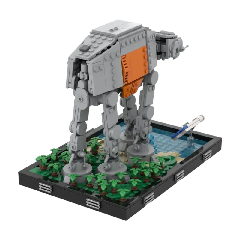 MOC Scarif Diorama Bricks Tropical Shore Battle Scene Compatible Building Blocks Adult Collector Display Set
MOC Scarif Diorama Bricks Tropical Shore Battle Scene Compatible Building Blocks Adult Collector Display Set
