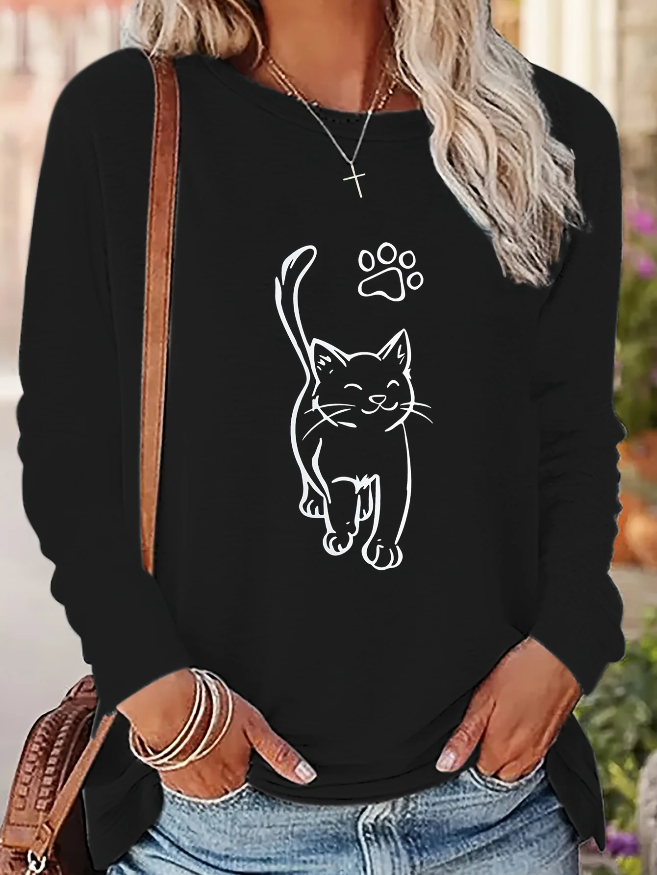 Женская футболка из хлопка 100, тонкая женская футболка с длинными рукавами для женщин, тонкие белые топы, женские футболки 
Женская футболка из хлопка 100, тонкая женская футболка с длинными рукавами для женщин, тонкие белые топы, женские футболки