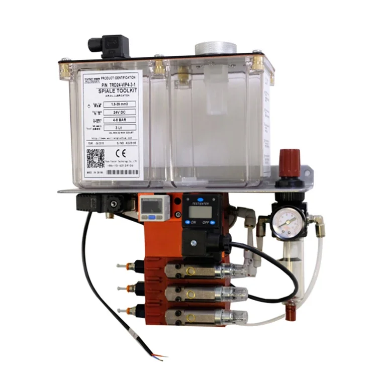 Hot Selling TRD24-VIP4-6-1 High-Speed Spindle Air Oil Lubrication System Factory Direct and in Stock!
Hot Selling TRD24-VIP4-6-1 High-Speed Spindle Air Oil Lubrication System Factory Direct and in Stock!