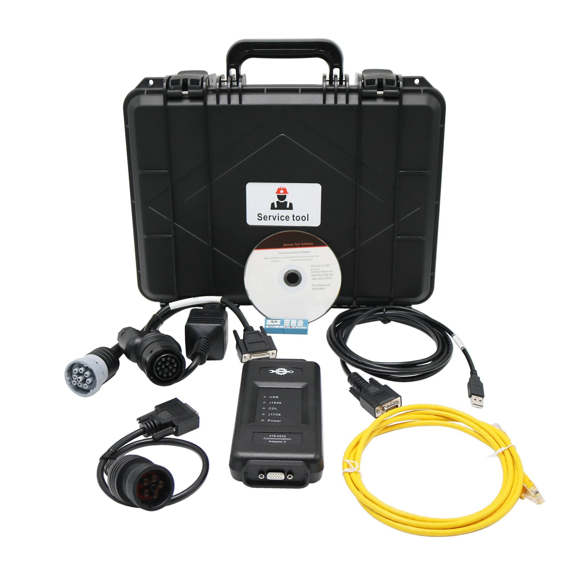 478-0235 for CAT ET4 Diagnostic Tool with CF54 Laptop 538-5051 Communications Adapter 4 for Caterpillar Heavy Truck Scanner
478-0235 for CAT ET4 Diagnostic Tool with CF54 Laptop 538-5051 Communications Adapter 4 for Caterpillar Heavy Truck Scanner