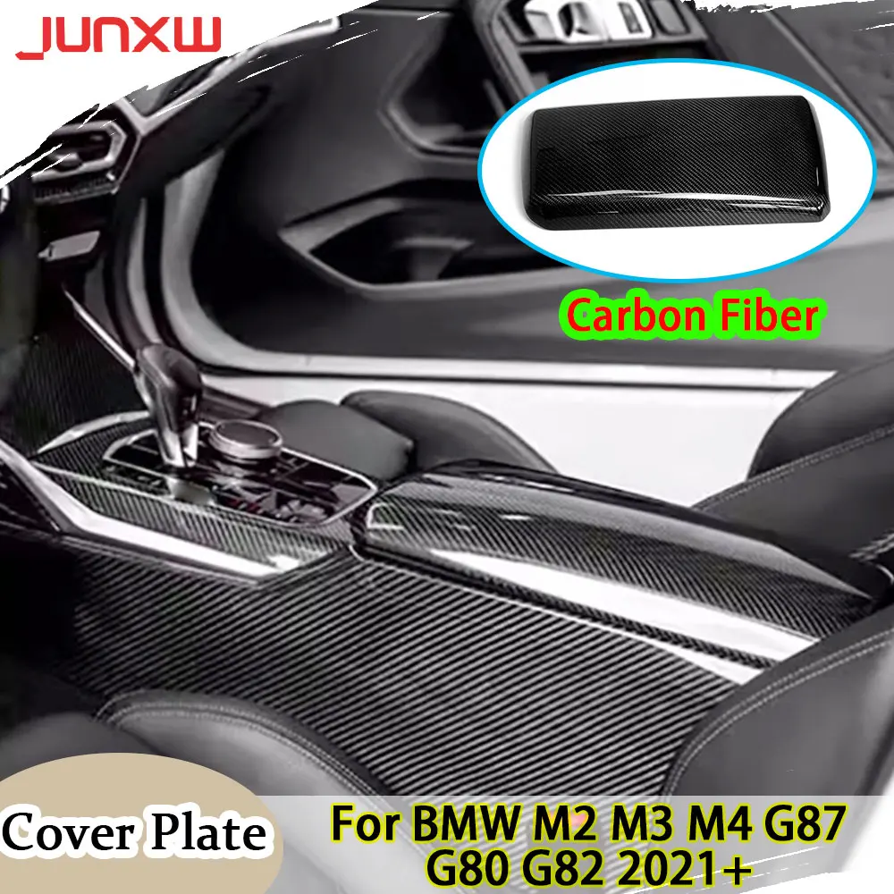 Carbon Fiber Automotive Center Console Armrest Box Cover Plate for BMW M2 M3 M4 G87 G80 G82 2021+ Body Kits Accessories
Carbon Fiber Automotive Center Console Armrest Box Cover Plate for BMW M2 M3 M4 G87 G80 G82 2021+ Body Kits Accessories