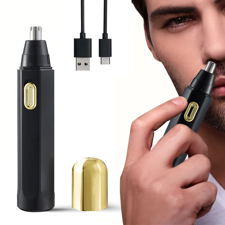 Nose hair trimmer, electric nose hair trimmer with USB charging, ear nose and ear nose hair trimmer
Nose hair trimmer, electric nose hair trimmer with USB charging, ear nose and ear nose hair trimmer