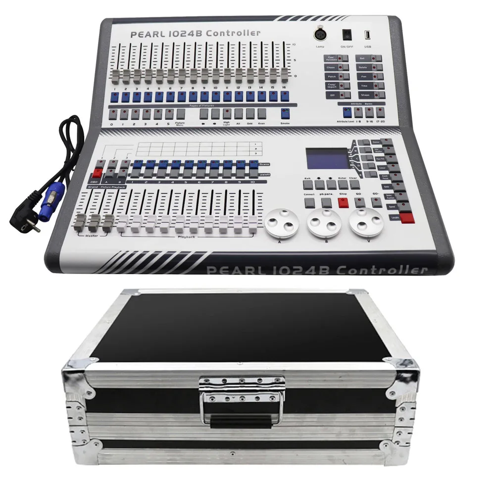 Dj Controller Professional DMX512 Mini Pearl 1024B Lighting Controller LED Light Controller
Dj Controller Professional DMX512 Mini Pearl 1024B Lighting Controller LED Light Controller