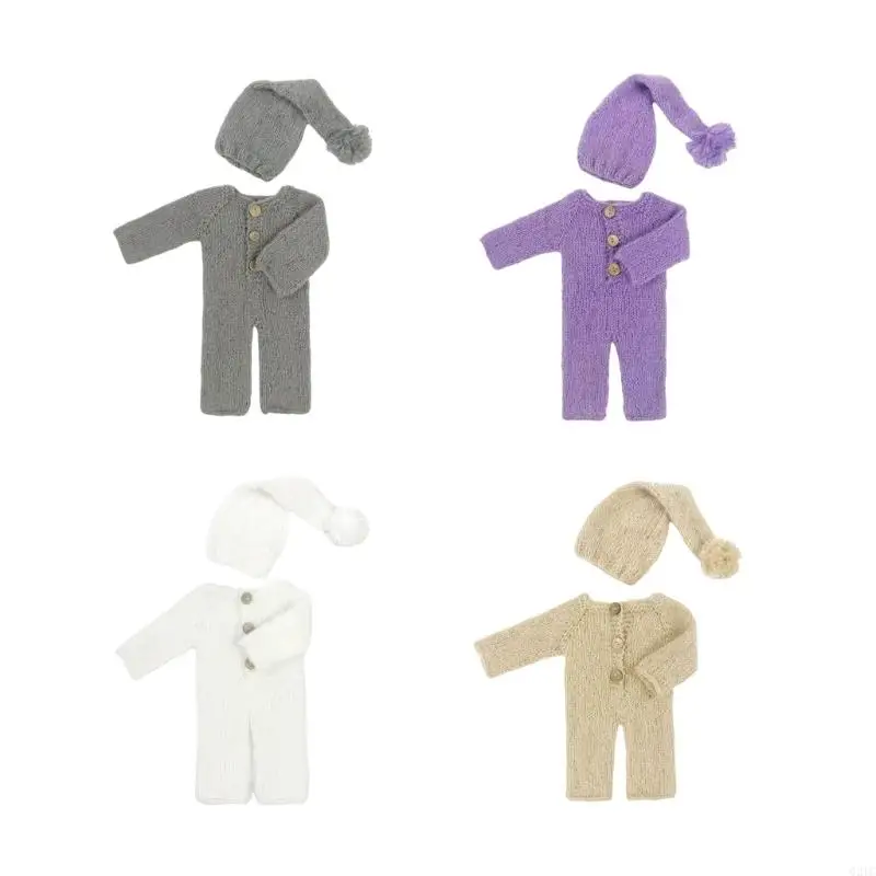 G2TC Baby Photo Одежда ROMPER с упругими длинными шляпами Фотография реквизита Одежда для младенца малыша 0-1 месяц
G2TC Baby Photo Одежда ROMPER с упругими длинными шляпами Фотография реквизита Одежда для младенца малыша 0-1 месяц