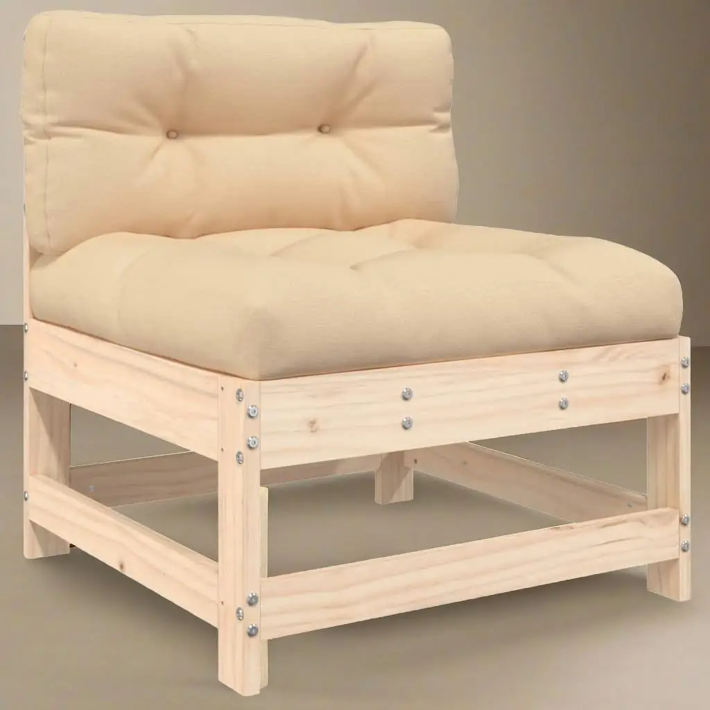 Solid Pine Wood Middle Sofa with Cushions - Stylish & Comfortable Living Room Furniture
Solid Pine Wood Middle Sofa with Cushions - Stylish & Comfortable Living Room Furniture