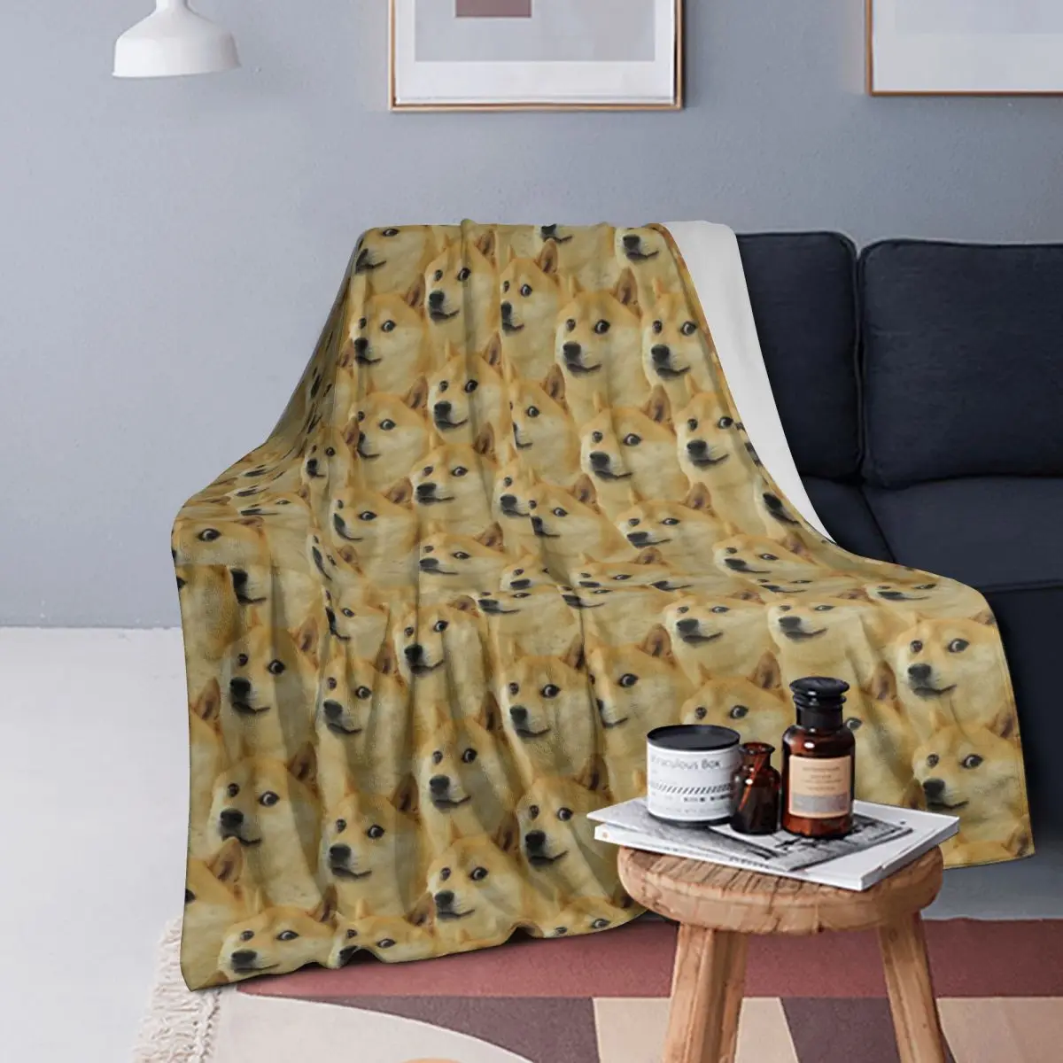 Doge Shiba Inu Memes Blanket Soft Warm Flannel Throw Blanket Plush for Bed Living room Picnic Travel Home Couch
Doge Shiba Inu Memes Blanket Soft Warm Flannel Throw Blanket Plush for Bed Living room Picnic Travel Home Couch
