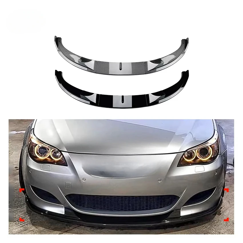 For E60 Gloss Black Plastic Material Front Lip Splitter For BMW 5 Series E60 E61 M5 2005-2010
For E60 Gloss Black Plastic Material Front Lip Splitter For BMW 5 Series E60 E61 M5 2005-2010